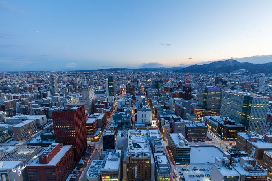40代の札幌転職で知っておきたい冬の札幌市街地の風景